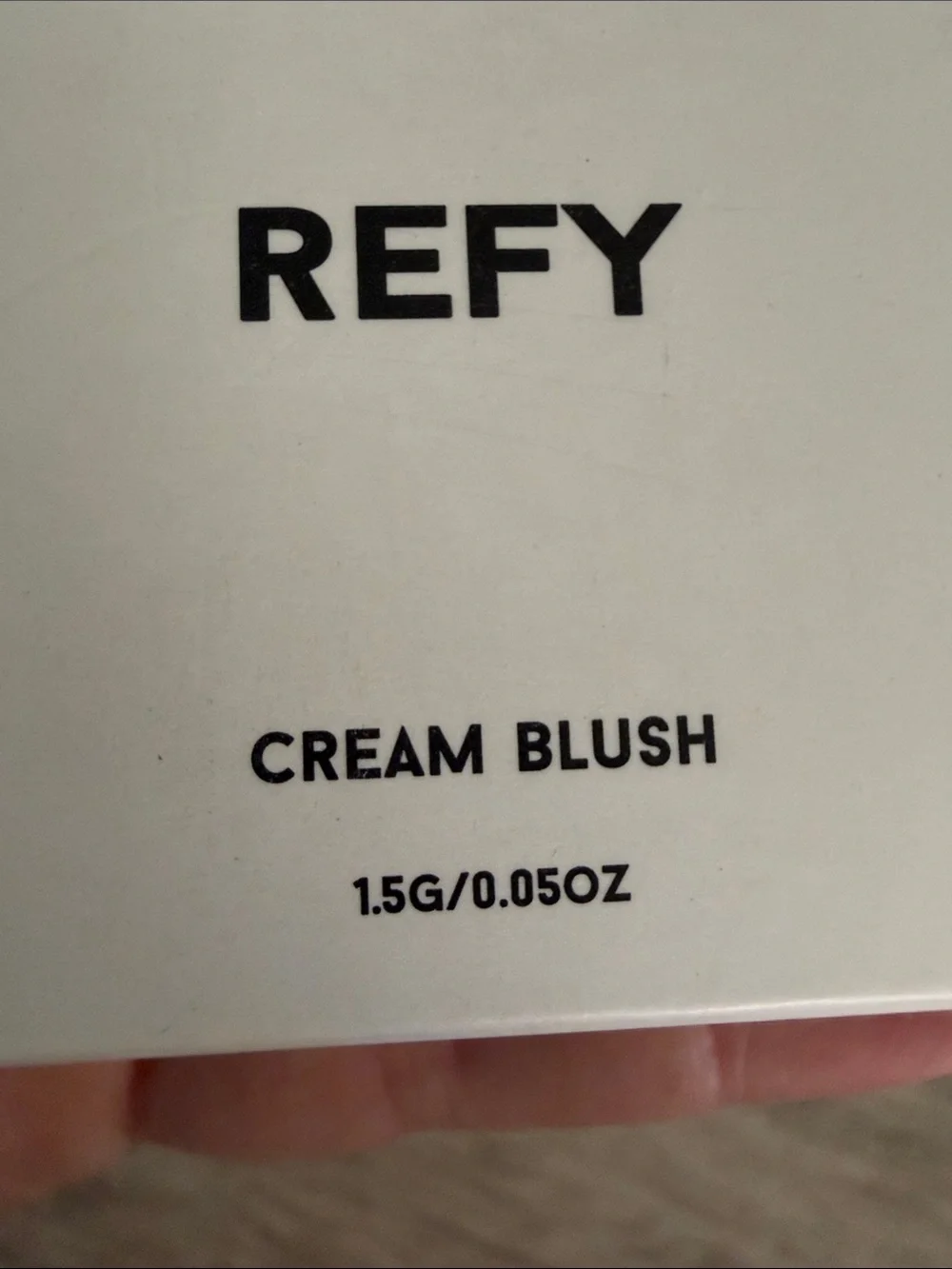 REFY Cream Blush - Citrine